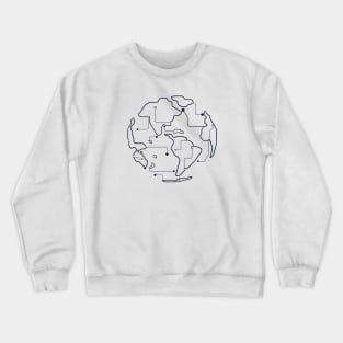 world connect Crewneck Sweatshirt